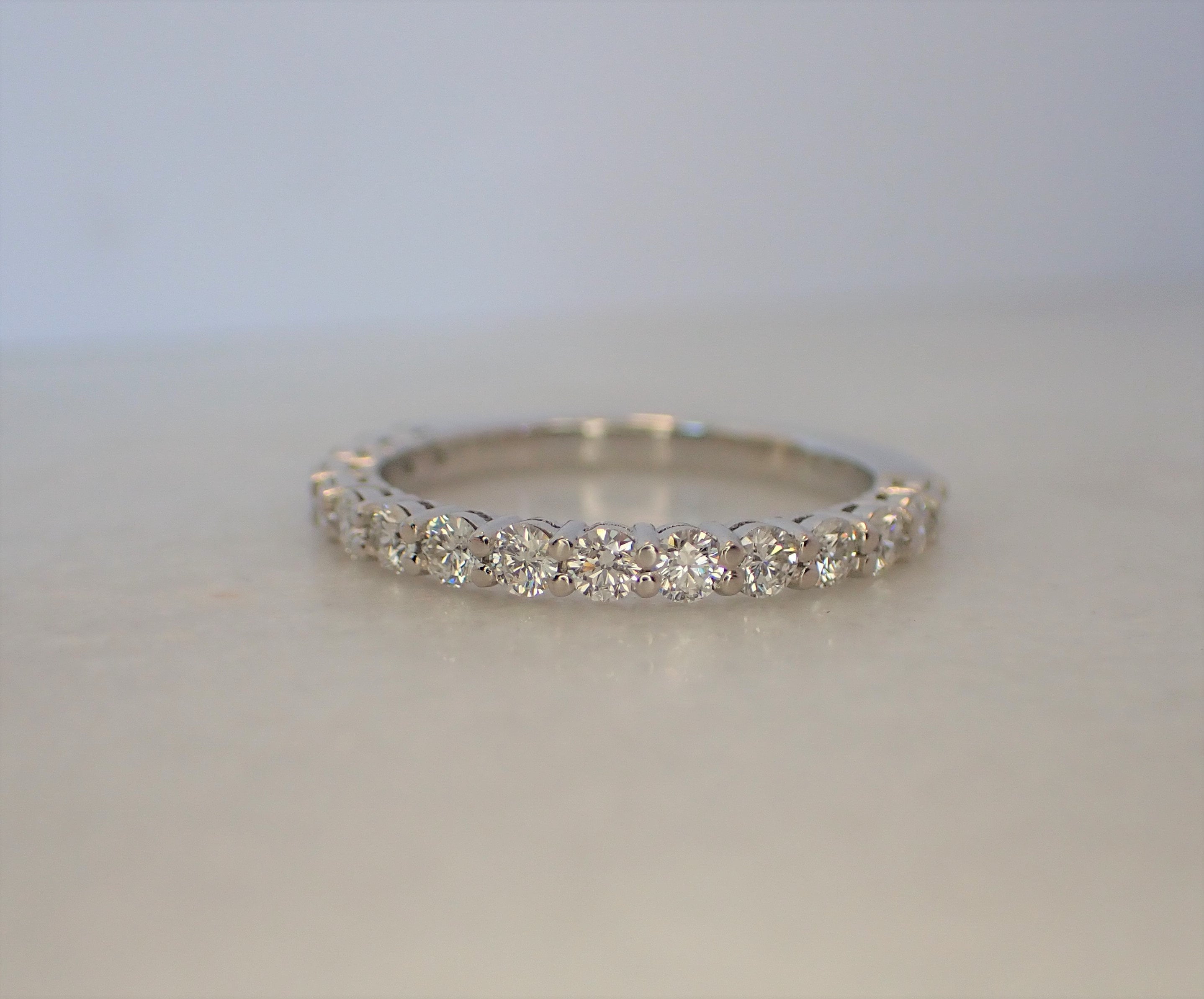 Round Diamond U-Prong Eternity Ring | Rings | Deltora Diamonds AU
